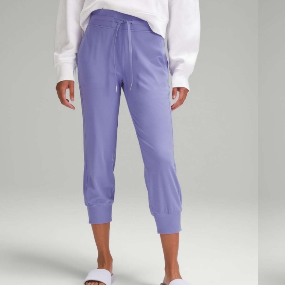 Lululemon Ready To Rulu High Rise Cropped Jogger Lavender Purple Sz 4 $108